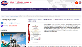 Hello89 Nền Tảng Cá Cược ISO 9001 và ISO 45001 cho Công ty CP Lilama 18.1