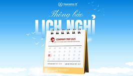 Thông báo lịch nghỉ company trip 2025