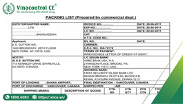 Packing List là gì? Những lưu ý quan trọng khi lập phiếu đóng gói