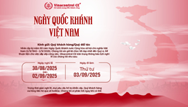 Thông báo nghỉ lễ Quốc Khánh 02/09/2025