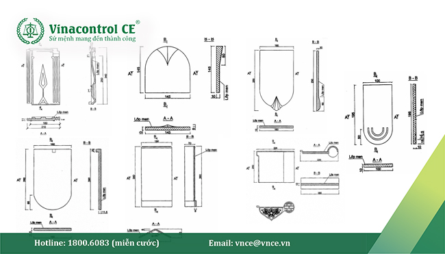Các mẫu ngói tráng men phổ biến trên thị trường hiện nay
