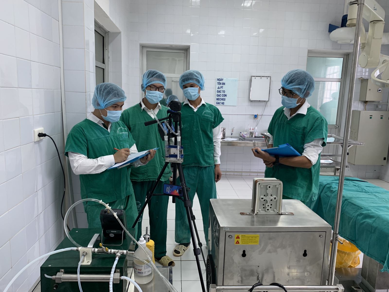 kiểm định thiết bị khí ozone