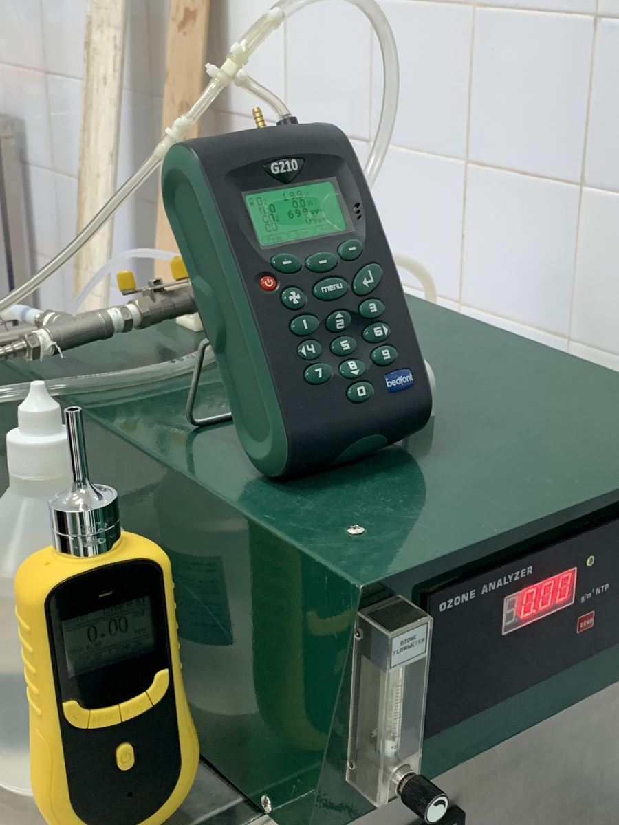thiết bị kiểm định máy tạo khí ozone