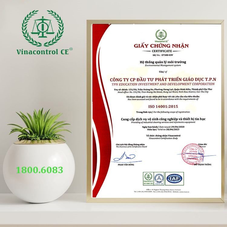 Giấy M.23hello88.com link truy cập 14001:2015 hệ thống quản lý Hello88 Trò chơi sòng bạc trực tuyến hay nhất, thương hiệu