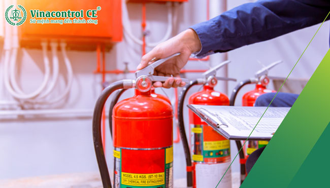 Quy trình kiểm định bình chữa cháy