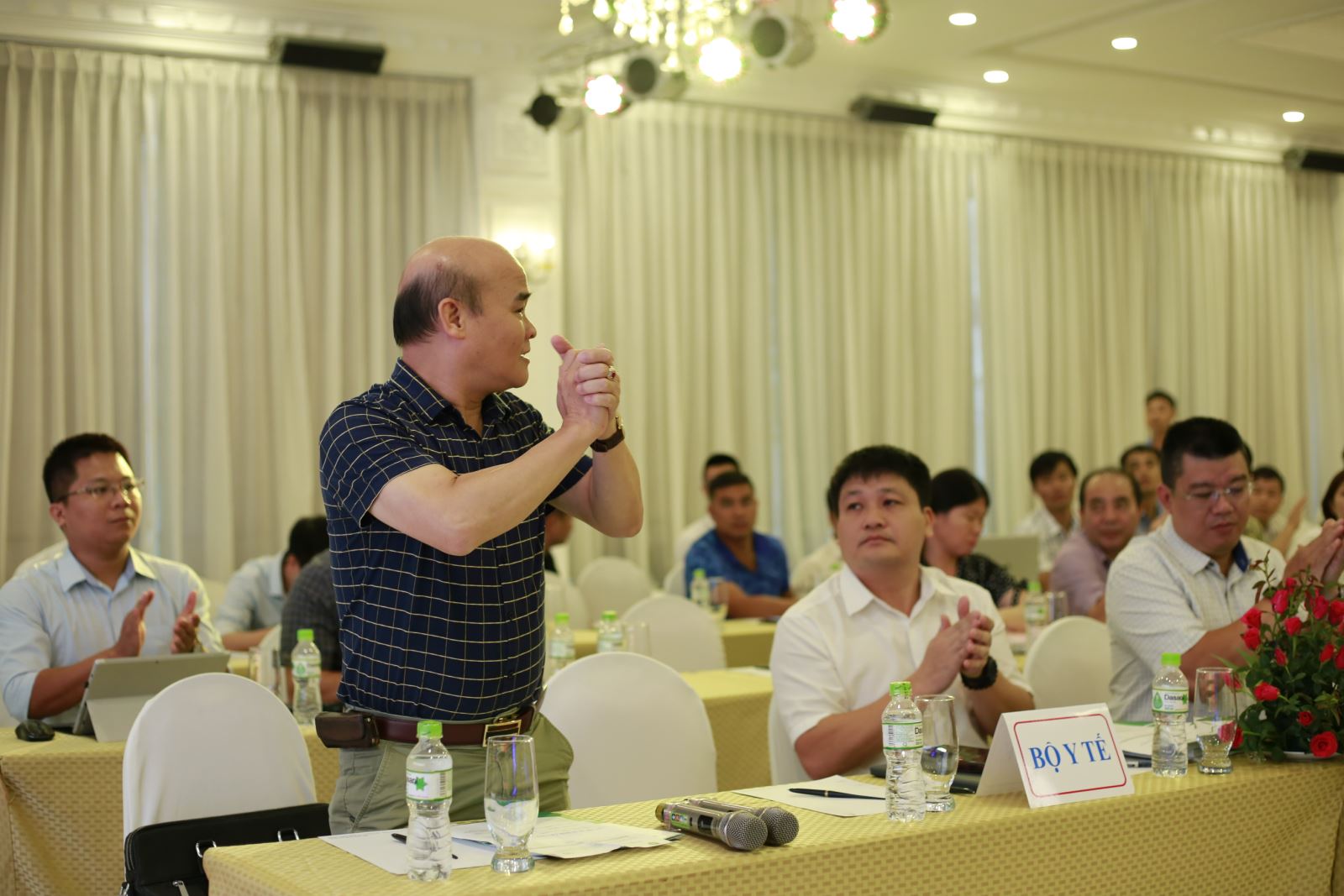 Ông Nguyễn Huy Quang - Vụ trưởng Vụ Pháp chế - Bộ Y tế chủ trì hội thảo về quản lý trang thiết bị Hello8888 Hoàn Trả Vô Tận