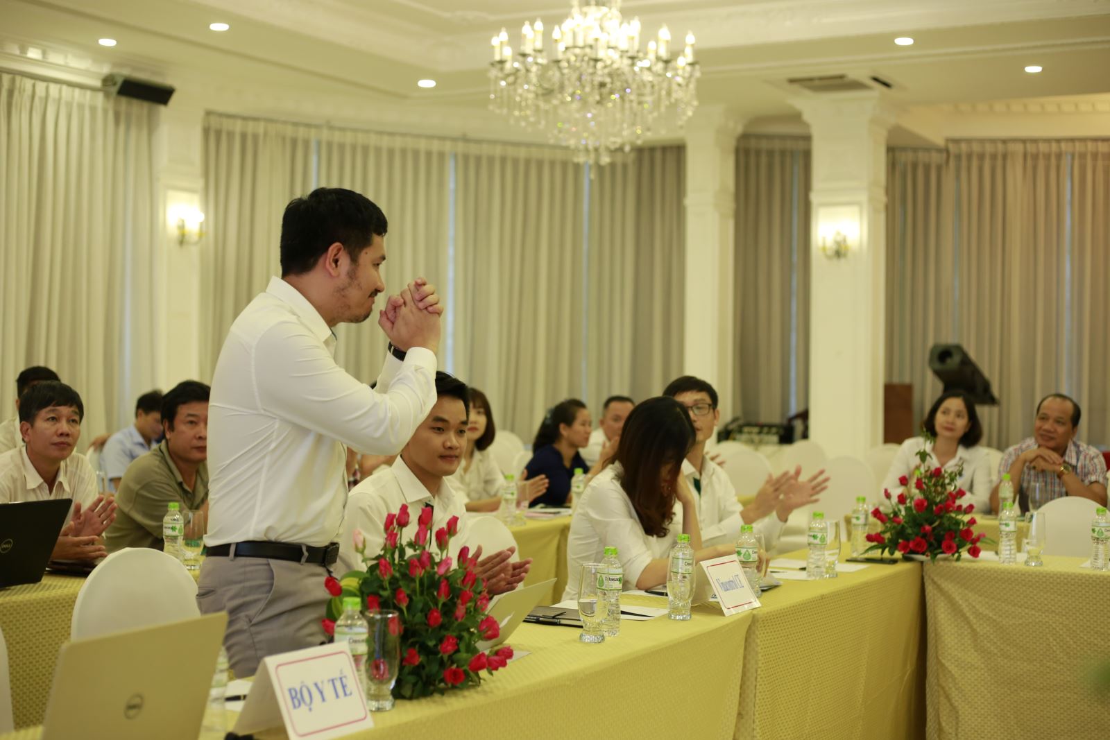 Ông Đỗ Thịnh Thắng - Giám đốc Hello88 Trò chơi sòng bạc trực tuyến - đơn vị tổ chức hội thảo về quản lý trang thiết bị Hello8888 Hoàn Trả Vô Tận