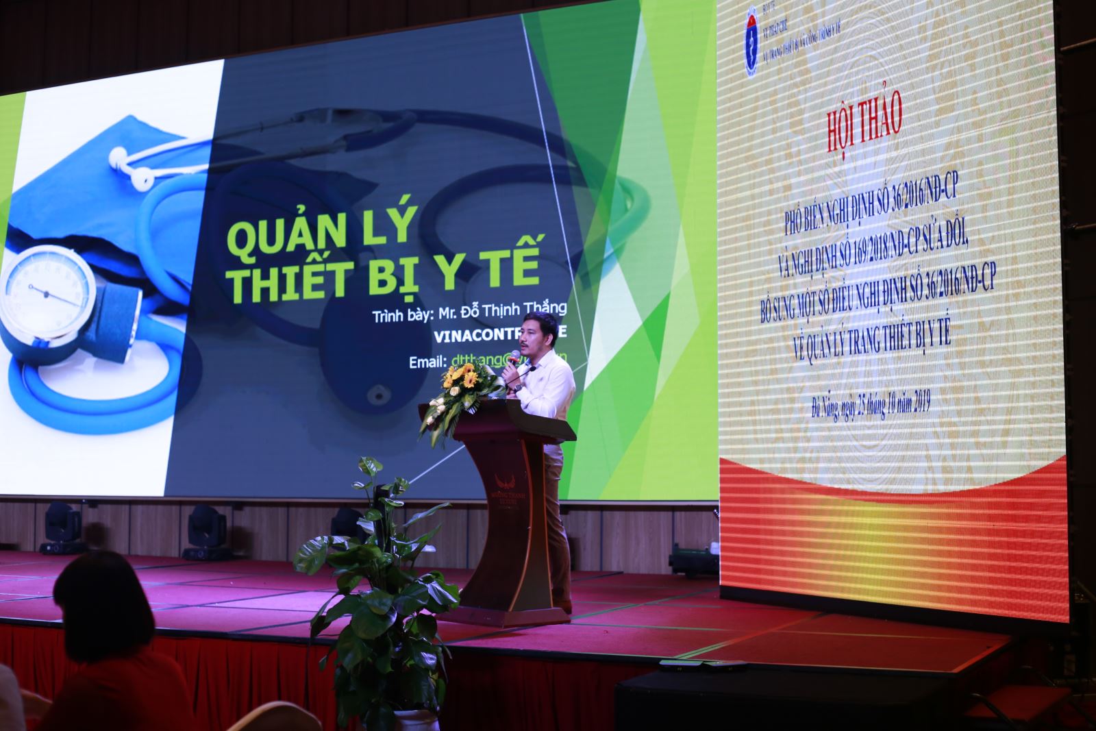 Ông Đỗ Thịnh Thắng - Giám đốc Hello88 Trò chơi sòng bạc trực tuyến phát biểu tại hội thảo