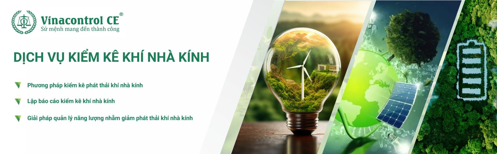 banner kiểm kê khí nhà kính