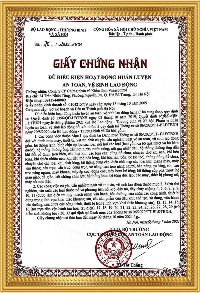 Năng lực đào tạo huấn luyện an toàn Hell88.com Tham gia nhận 88k 6 nhóm cả nước 