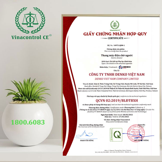 Giấy Helloo88 đặc quyền hội viên VIP hợp quy thang máy 