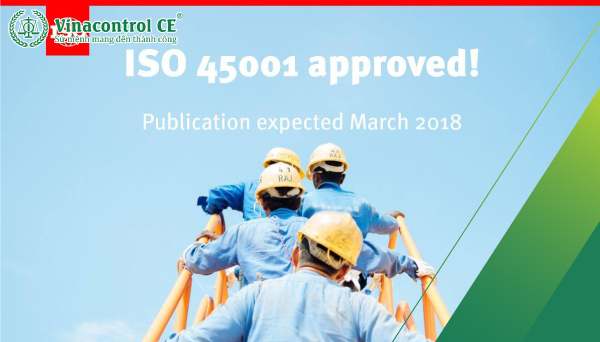ISO 45001 đã chính thức được ban hành từ tháng 3 năm 2018