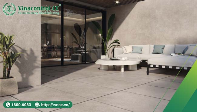 Sản phẩm gạch xi măng được sử dụng rộng rãi trong các công trình cổ điển, biệt thự