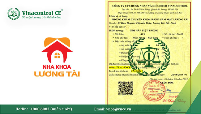 giấy kiểm định nồi hấp tiệt trùng