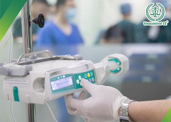 VNCE kiểm định bơm tiêm điện