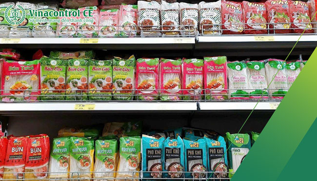 Giấy phép xuất khẩu cho sản phẩm bún, bánh phở