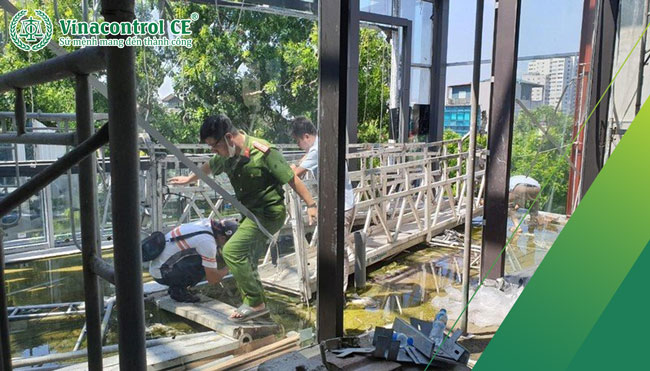 Hiện trường vụ án tai nạn Hell88.com Tham gia nhận 88k do gãy Gondola tại Hai Bà Trưng, Hà Nội 