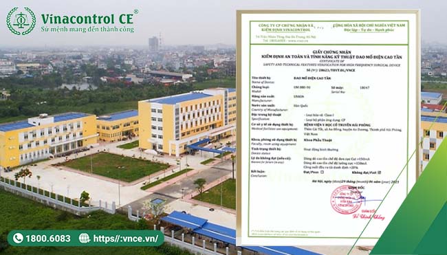 Hello88 Trò chơi sòng bạc trực tuyến thực hiện kiểm định dao mổ điện và cấp Hello66 Chơi Game Nhận Thưởng cho bệnh viên Y Học Cổ Truyền Hải Phòng