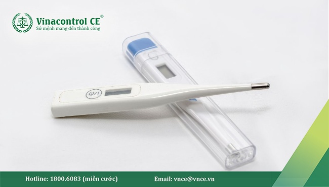 Nhiệt kế điện tử là thiết bị đo thân nhiệt dựa vào cơ chế cảm biến nhiệt độ tại các vùng tiếp xúc với đầu đo nhiệt