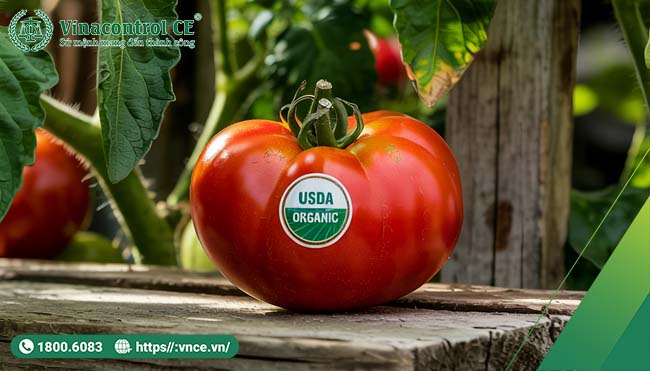 Sản phẩm được dán nhãn USDA Organic