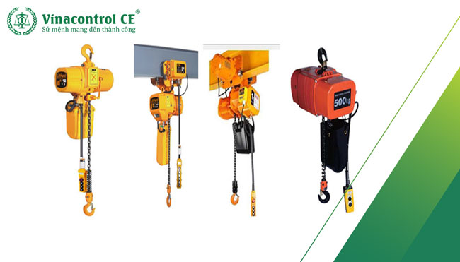 Các loại Pa lăng được sử dụng 