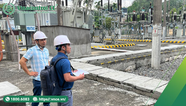Khảo sát hiện trường tại Công ty Điện lực Quảng Ninh