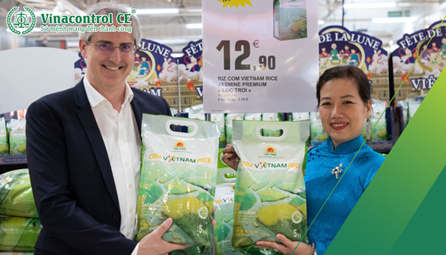 Thực hiện giấy phép để xuất khẩu gạo thành công 