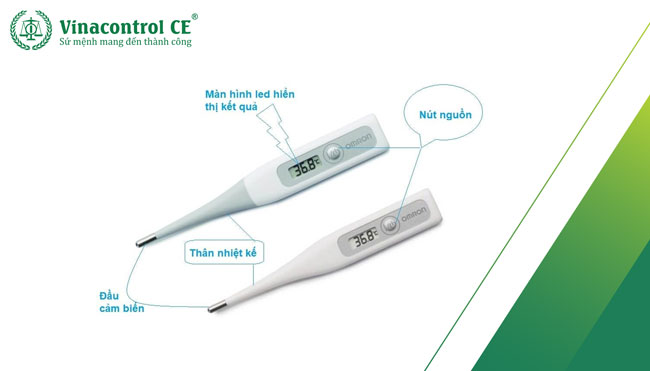 Cấu tạo cơ bản của nhiệt kế điện tử 