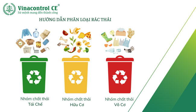 Hướng dẫn phân loại rác thải theo 3 nhóm