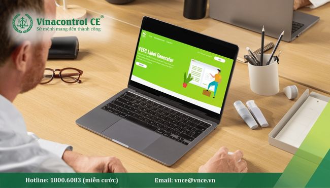Trang web tạo nhãn PEFC Label Generator